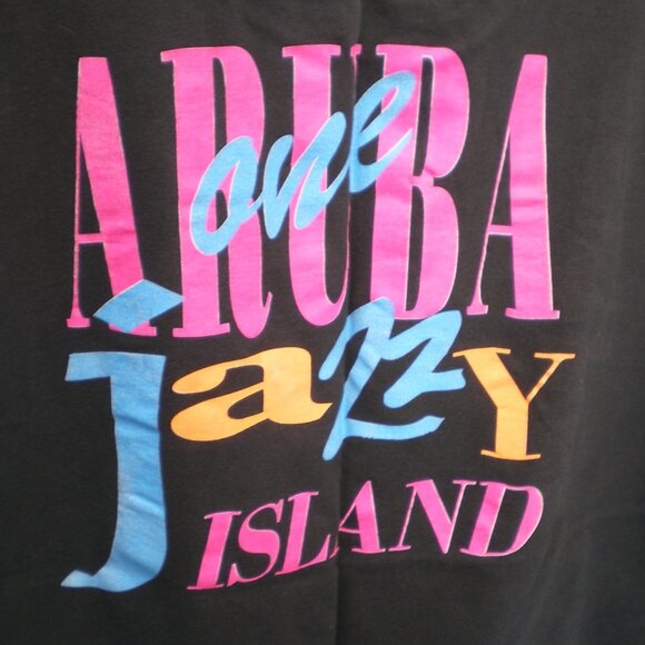 Aruba Jazz & Latin Music Festival 1993 Graphic Tee Shirt, Size Large - Picture 6 of 7
